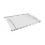 2050 Xl Canopy Stainless Steel Frosted White 